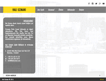 Tablet Screenshot of haliuzmani.com